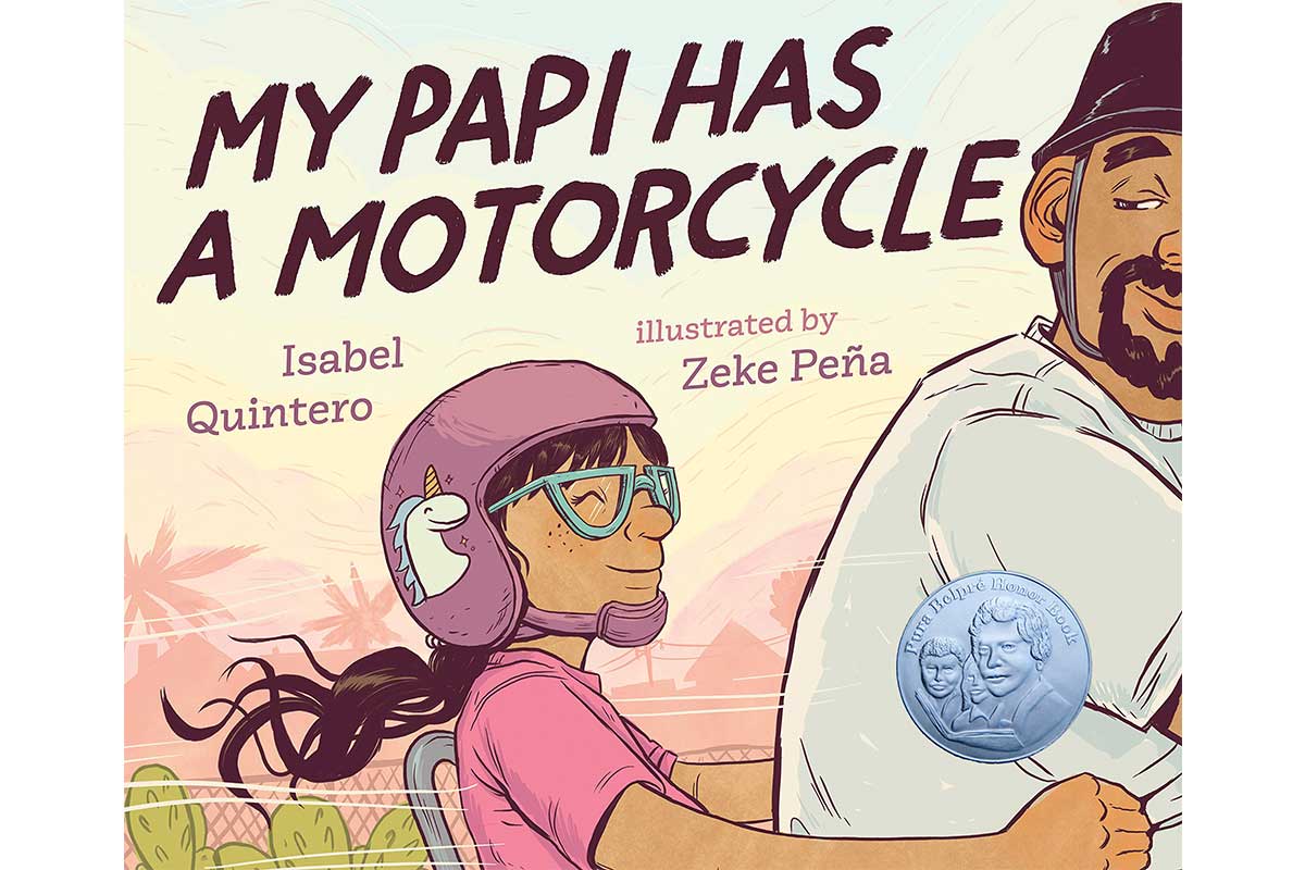 my papi has a motorcycle book cover children's book