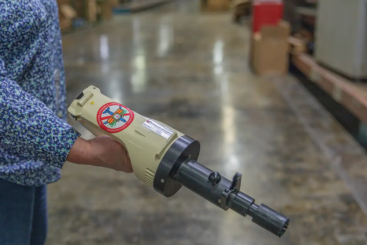 TSA vapor gun