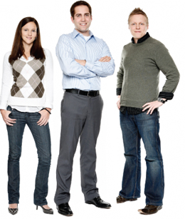 Jodi Wilkinson, Jeff Fissel and Wes Cruver