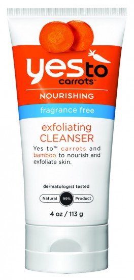 Yes to Carrots Fragrance Free Exfoliating Cleanser