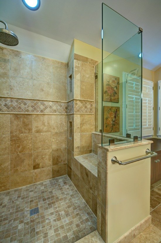 Re-Design your Bathroom: Extended Shower.