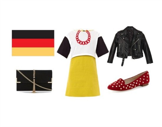 Germany inspired outfit