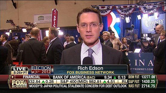 Fox Business Network correspondent Rich Edson.