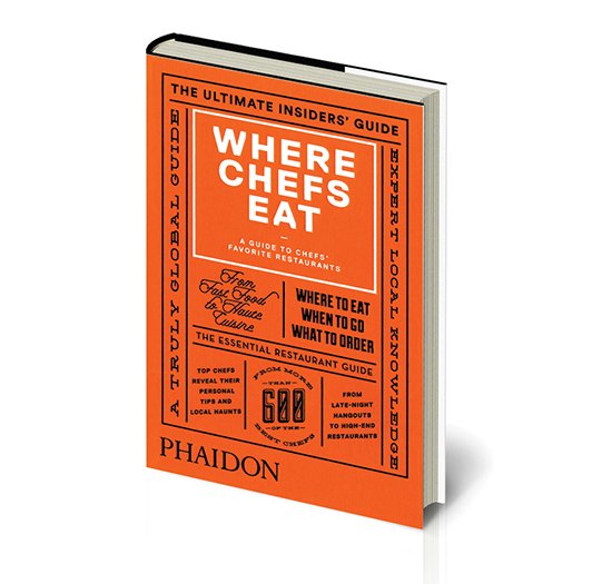 Where Chefs Eat book