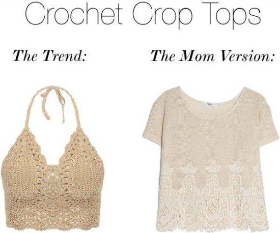 Crochet Crop Tops