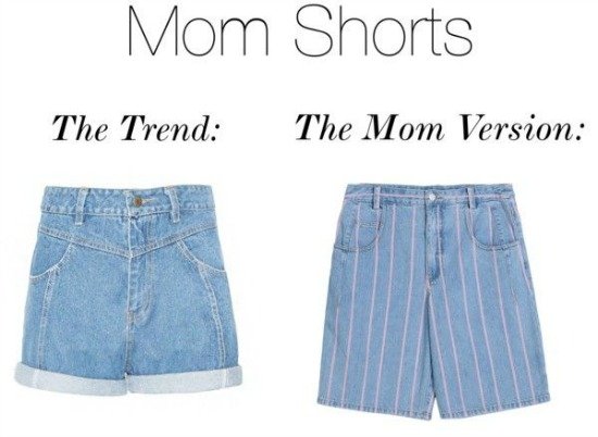 Mom Shorts