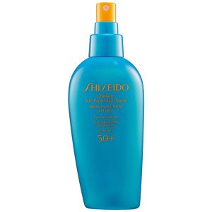 Shiseido Ultimate Sun Protection Spray Broad Spectrum SPF 50+ For Face/Body, $36; Photo courtesy of sephora.com