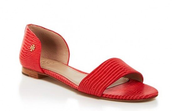 Tory Burch D'Orsay flats. Photo courtesy of bloomingdales.com