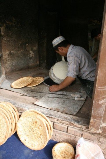 Uygher nan in Kasghar, China / Photo by Zeke Spears
