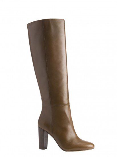Ellen Leather Riding Boots, $298. Photo courtesy of Ann Taylor.