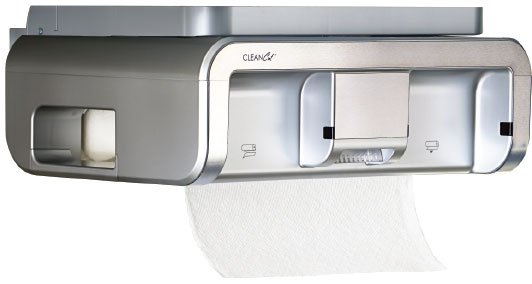 Clean Cut Touchless Paper Towel Dispenser in Stainless Finish When your hands are wet, you want to make sure to touch as few things as possible on your way to dry them—this touchless paper towel dispenser makes that easy. $138.40; amazon.com