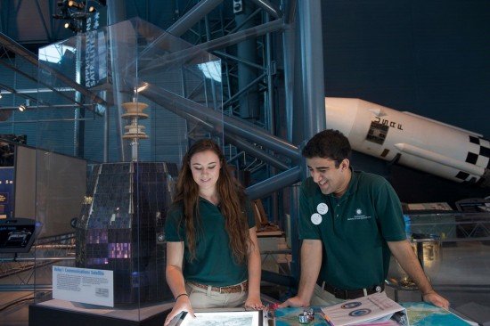 National Air and Space Museum Presenters at Smithsonian TechQuest: Eye in the Sky.  Credit: Image by Evan Michio Cantwell, George Mason University 