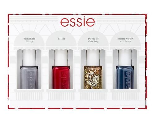 essie holiday mini nail color kit, $12.99; photo courtesy of target.com