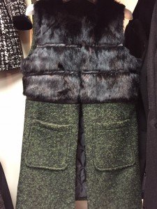 Fur and Tweed Vest, $330; photo courtesy of Angela Bobo
