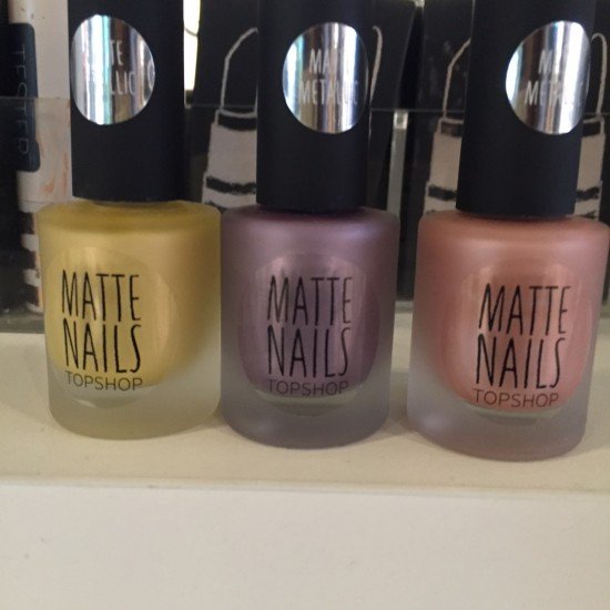 Nail Varnish in (l-r) Breakfast Club, Reality Bites and Sixteen Candles, $8.50 each; photo courtesy of Angela Bobo