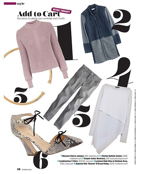 northern virginia magazine, add to cart, fashion in northern virginia, march 2016, spring 2016, fashion news, latest fashion march 2016
