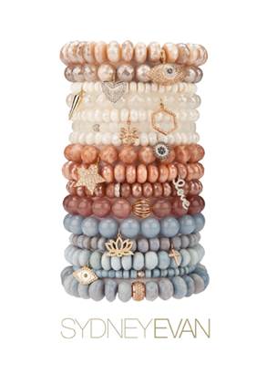Sydney Evans bracelets; photo courtesy of Neiman Marcus