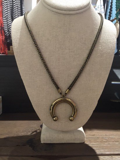 Necklace, $89.95; photo courtesy of Angela Bobo