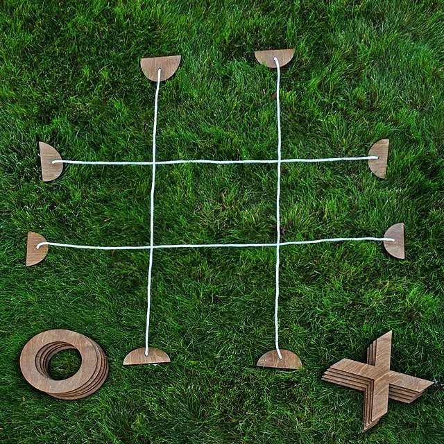 Backyard Tic Tac Toe