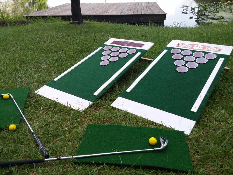 Beer Pong Golf Lawn Game