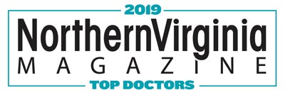 Northern Virginia Magazine 2019 Top Doctor Badge -alt teal