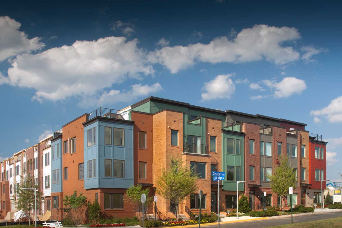 townhomes located in the mosaic district