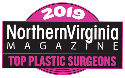 2019 Top Plastic Surgeon Badge pink
