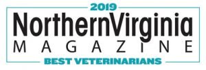 2019 Best Veterinarian official badge small teal