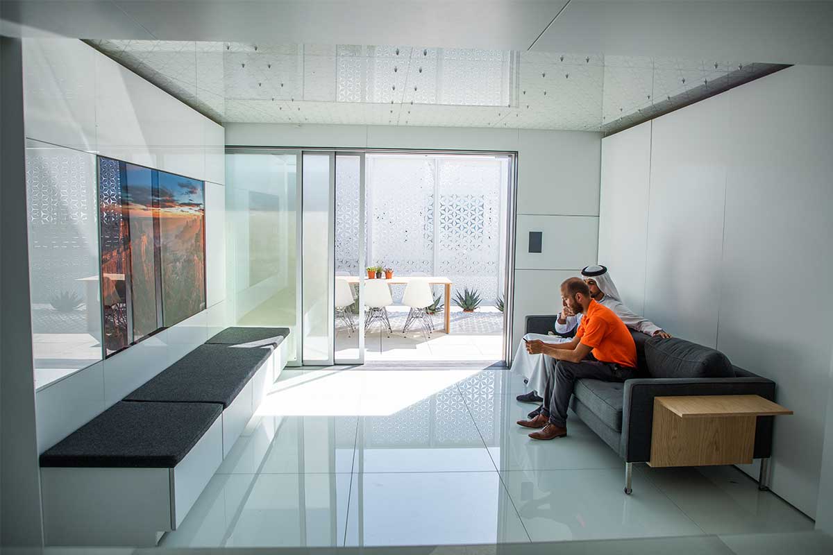 virginia tech's futurehaus interior design
