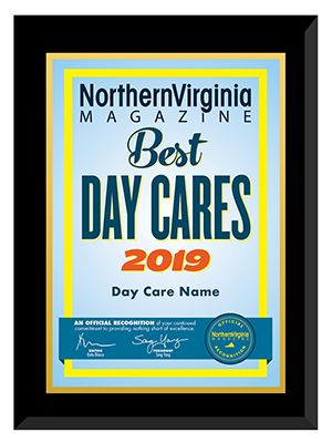 2019 Best Day Care plaque