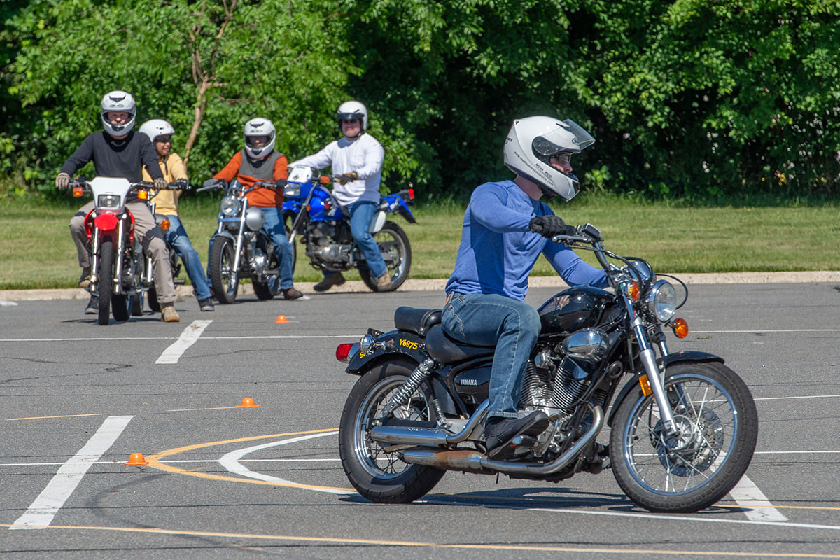 motorcycling in NVCC