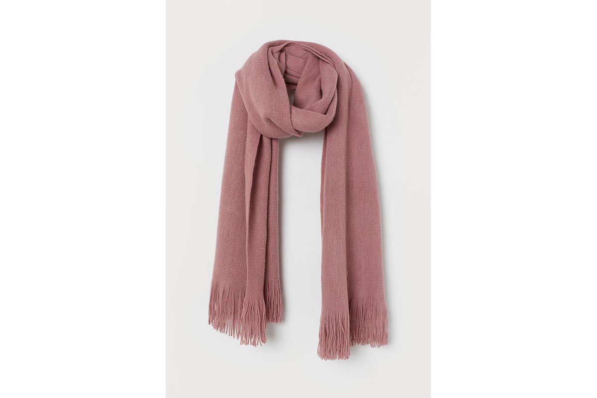 H&M red scarf