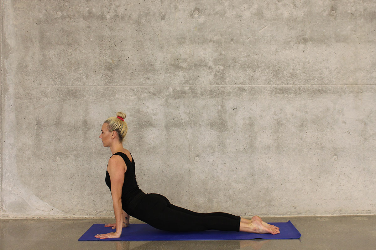 woman in yoga pose