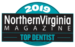 Official 2019 Top Dentist badge teal