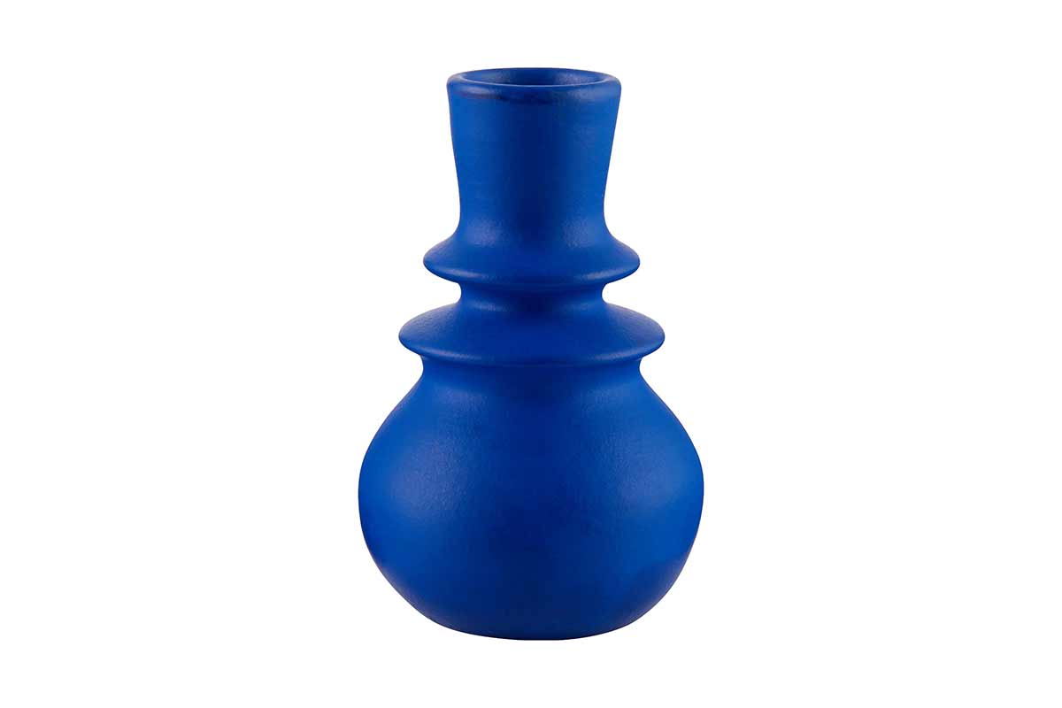 maxine blue bud vase