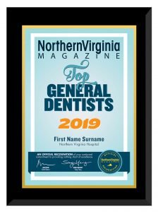 Official 2019 Top General Dentists Plaque