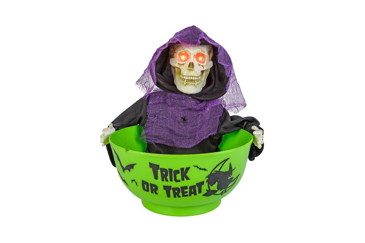 Halloween Trick Or Treat Candy Bowl Evento Fiesta Adorno 