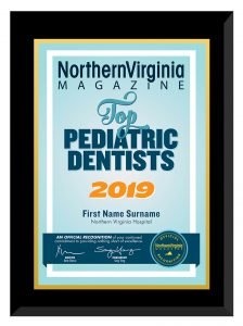 Official 2019 Top Pediatric Dentistss Plaque