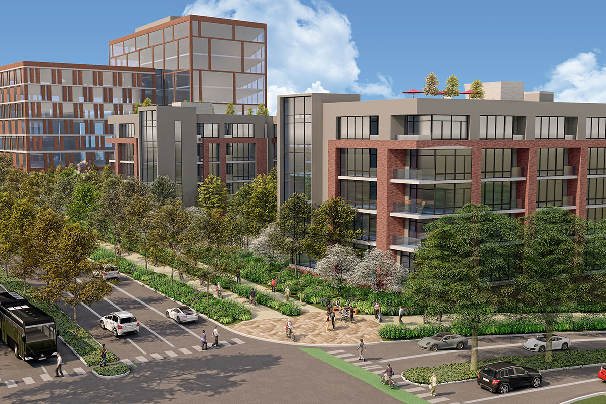 rendering image of new property in reston
