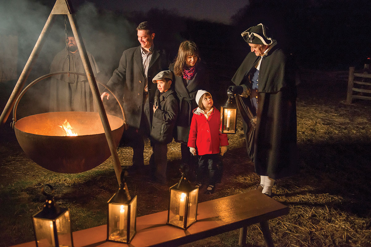 george washington's mount vernon candelight christmas event