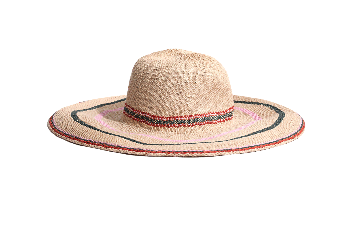 Madewell x Biltmore Tulum Striped Straw Hat
