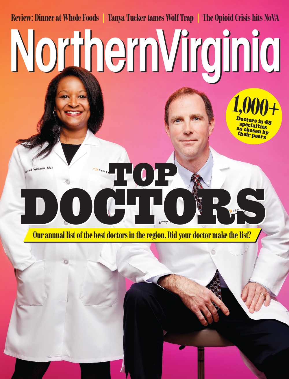 northern virginia magzine's top doctors issue 2020