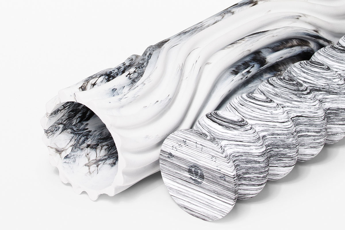 marble-patterned roller