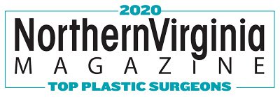official 2020 top plastic surgeons badge teal small
