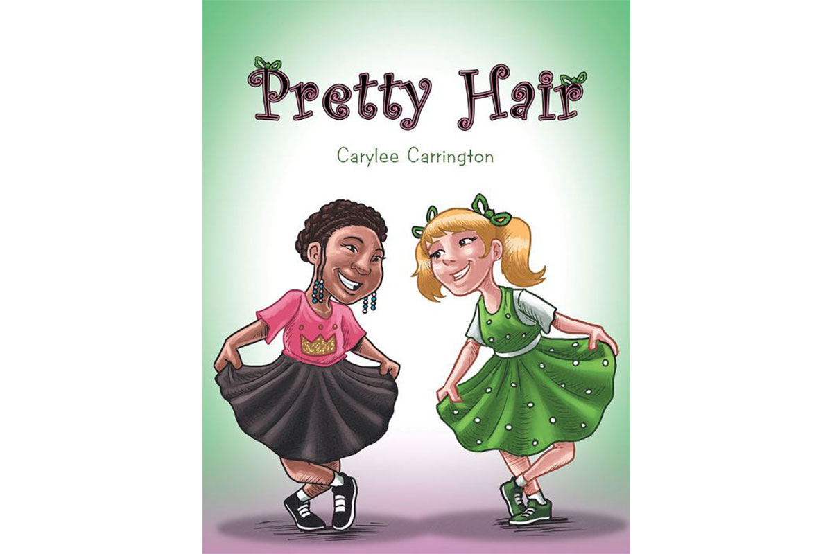 pretty hair children's book cover