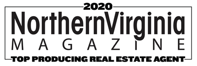 2020 Top Producing Real Estate agent badge black