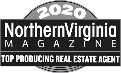 2020 Top Producing Real Estate Agent badge black