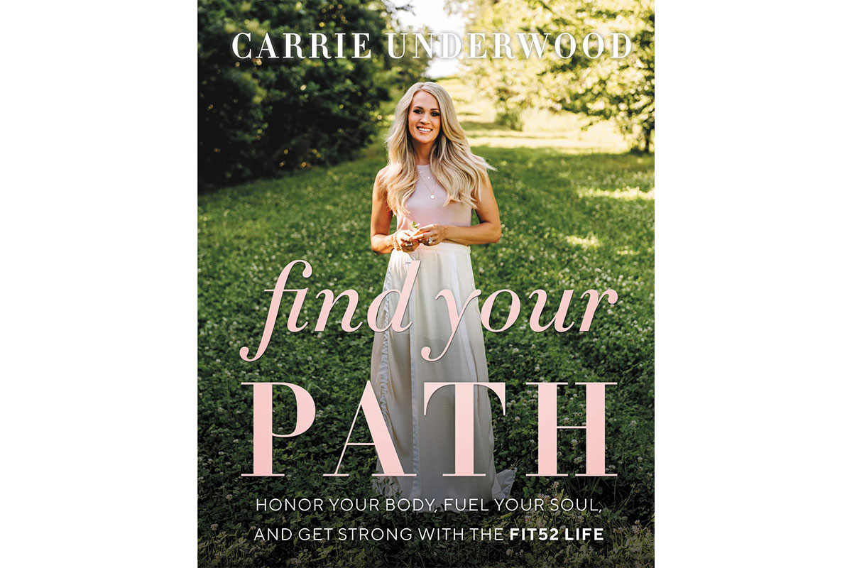 carrie underwood book cover find your path