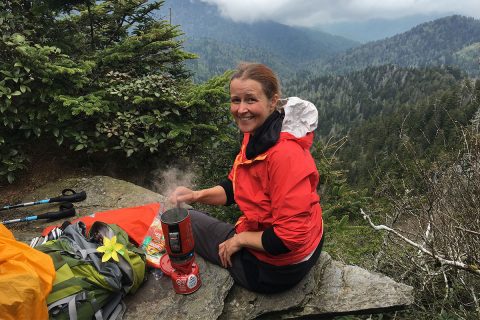 mathina callope hiking the Appalachian trail