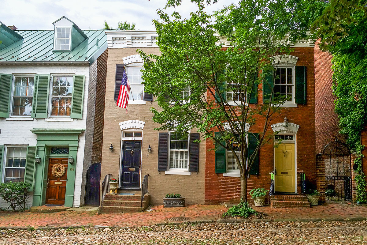 townhomes in old town alexandria